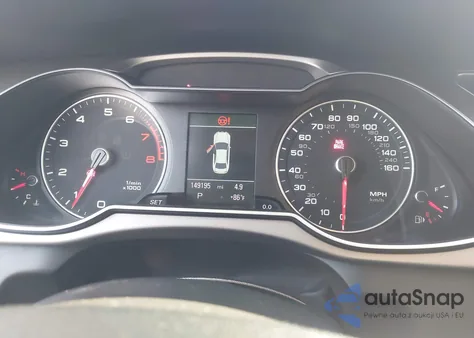 2013 Audi A4 2.0T Premium z USA, uszkodzony, nr VIN WAUKFAFL3DN029657